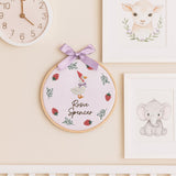 Personalized Embroidered Baby Name Hoop — 5 — image 7