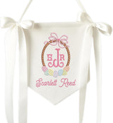 Personalized Embroidered Baby Name Banner — 10
