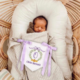 Personalized Embroidered Baby Name Banner — 8 — image 2