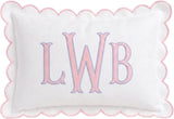 Personalized Embroidered Pillow Cover