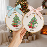 Personalized Baby's First Christmas Ornament — 4 — image 2