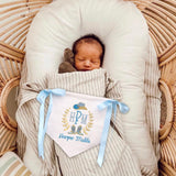Personalized Embroidered Baby Name Banner — 11 — image 2