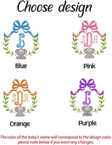 Personalized Embroidered Baby Name Banner — 12 — image 9
