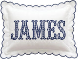 Personalized Embroidered Pillow Cover — 16