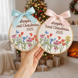 Personalized Baby's First Christmas Ornament — 5 — image 2
