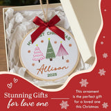 Personalized Baby's First Christmas Ornament — 7 — image 7