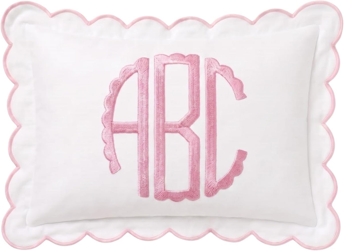 Personalized Embroidered Pillow Cover