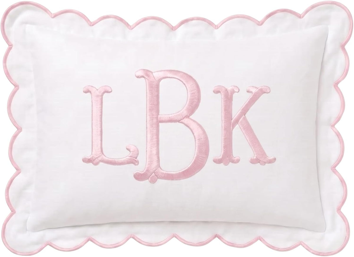 Personalized Embroidered Pillow Cover