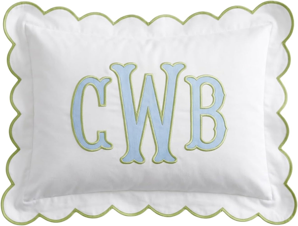 Personalized Embroidered Pillow Cover