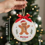 Personalized Baby's First Christmas Ornament — 8 — image 3