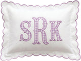 Personalized Embroidered Pillow Cover — 17