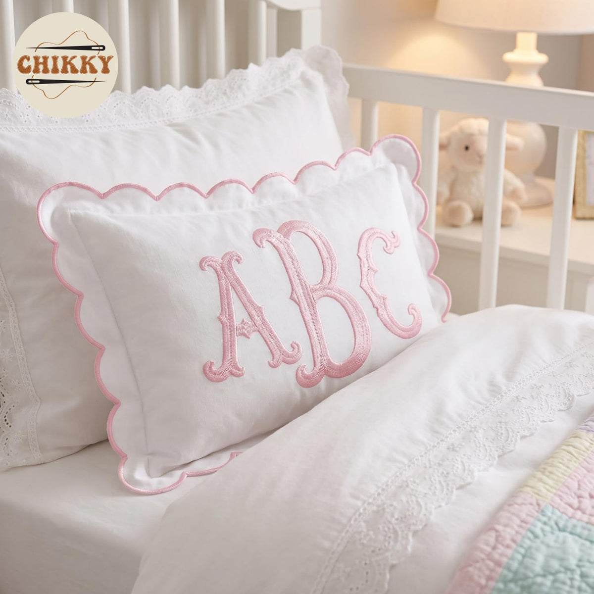 Personalized Embroidered Pillow Cover — 10 — image 2