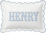 Personalized Embroidered Pillow Cover — 13