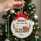 Personalized Baby Name Christmas Ornament — image 3