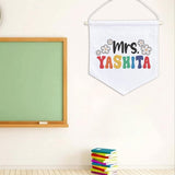 Personalized Embroidered Teacher Banner — 5 — image 8