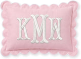 Personalized Embroidered Pillow Cover