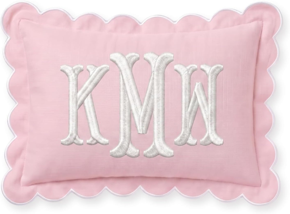 Personalized Embroidered Pillow Cover
