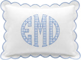 Personalized Embroidered Pillow Cover