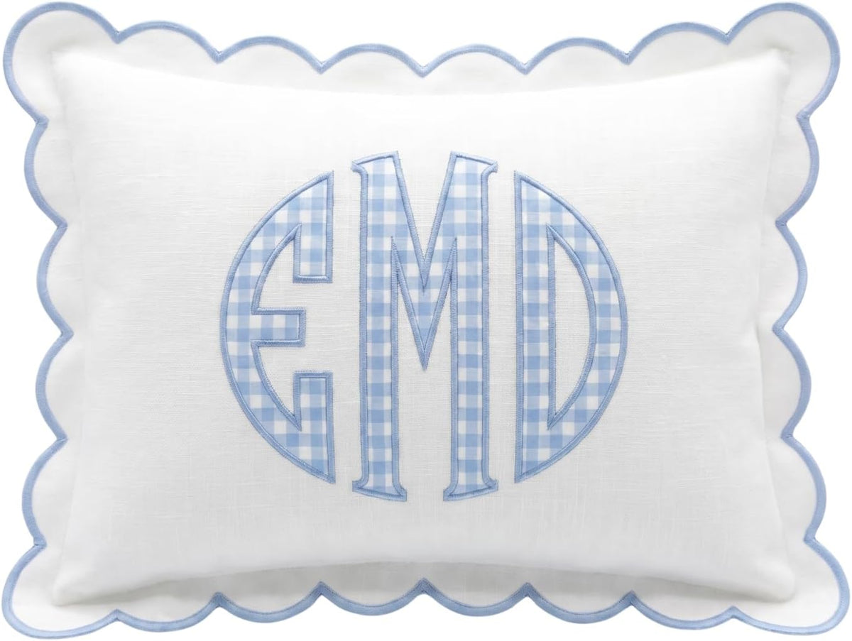 Personalized Embroidered Pillow Cover