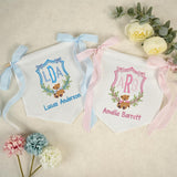 Personalized Embroidered Baby Name Banner — 6 — image 2