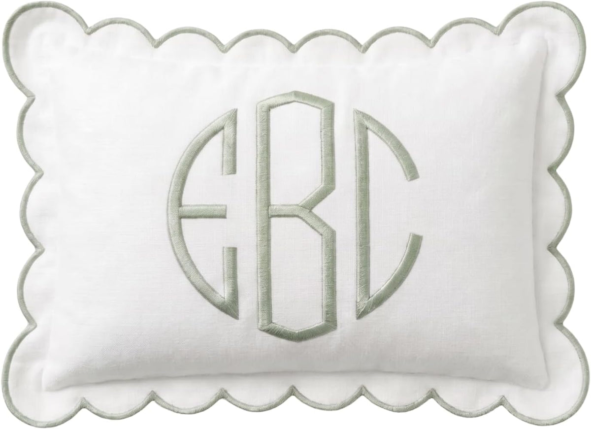 Personalized Embroidered Pillow Cover