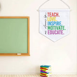 Personalized Embroidered Teacher Banner — 9 — image 8
