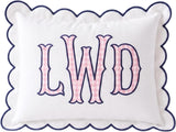 Personalized Embroidered Pillow Cover — 15