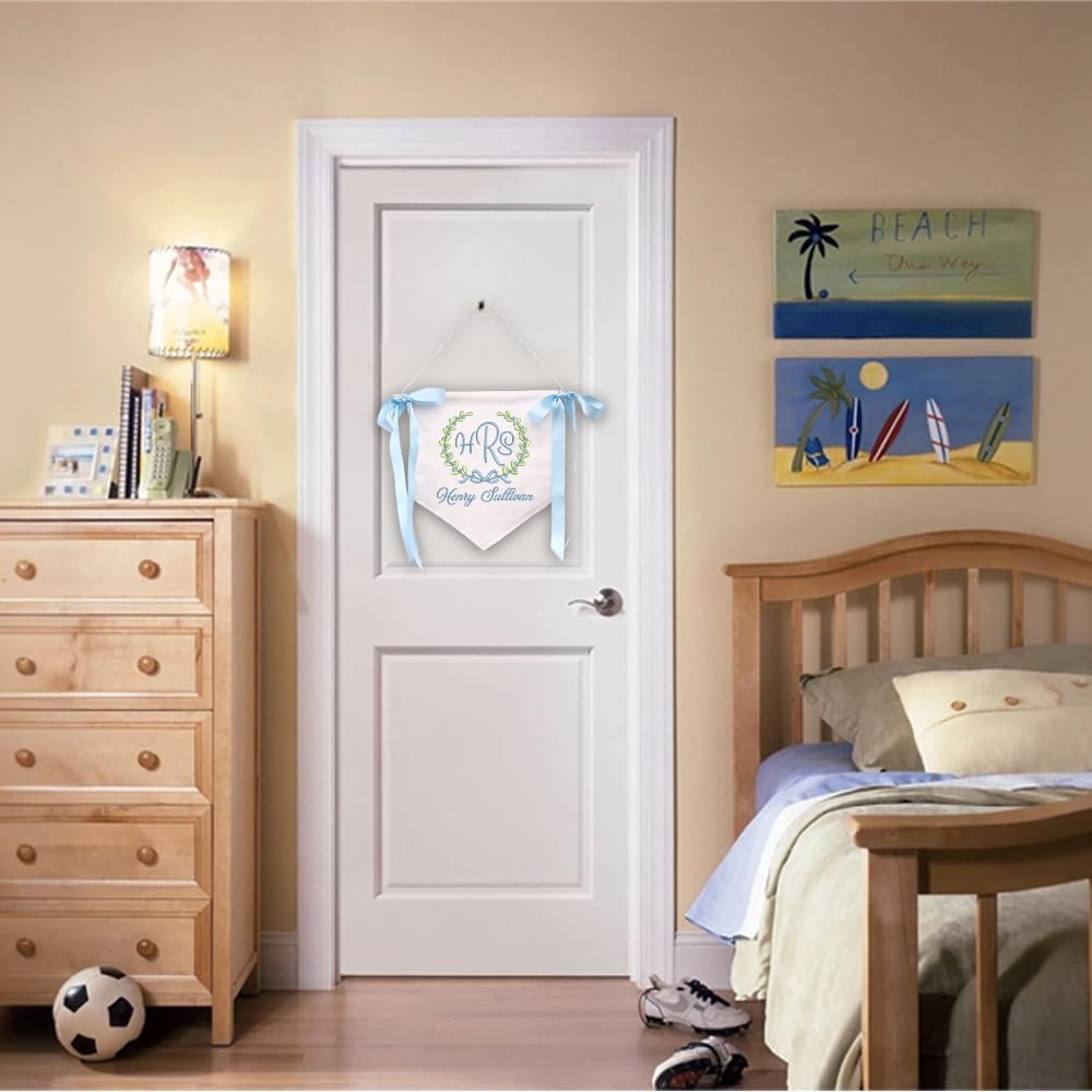 Personalized Embroidered Baby Name Banner — 1 — image 6