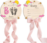 Personalized Wooden Birth Announcement Sign