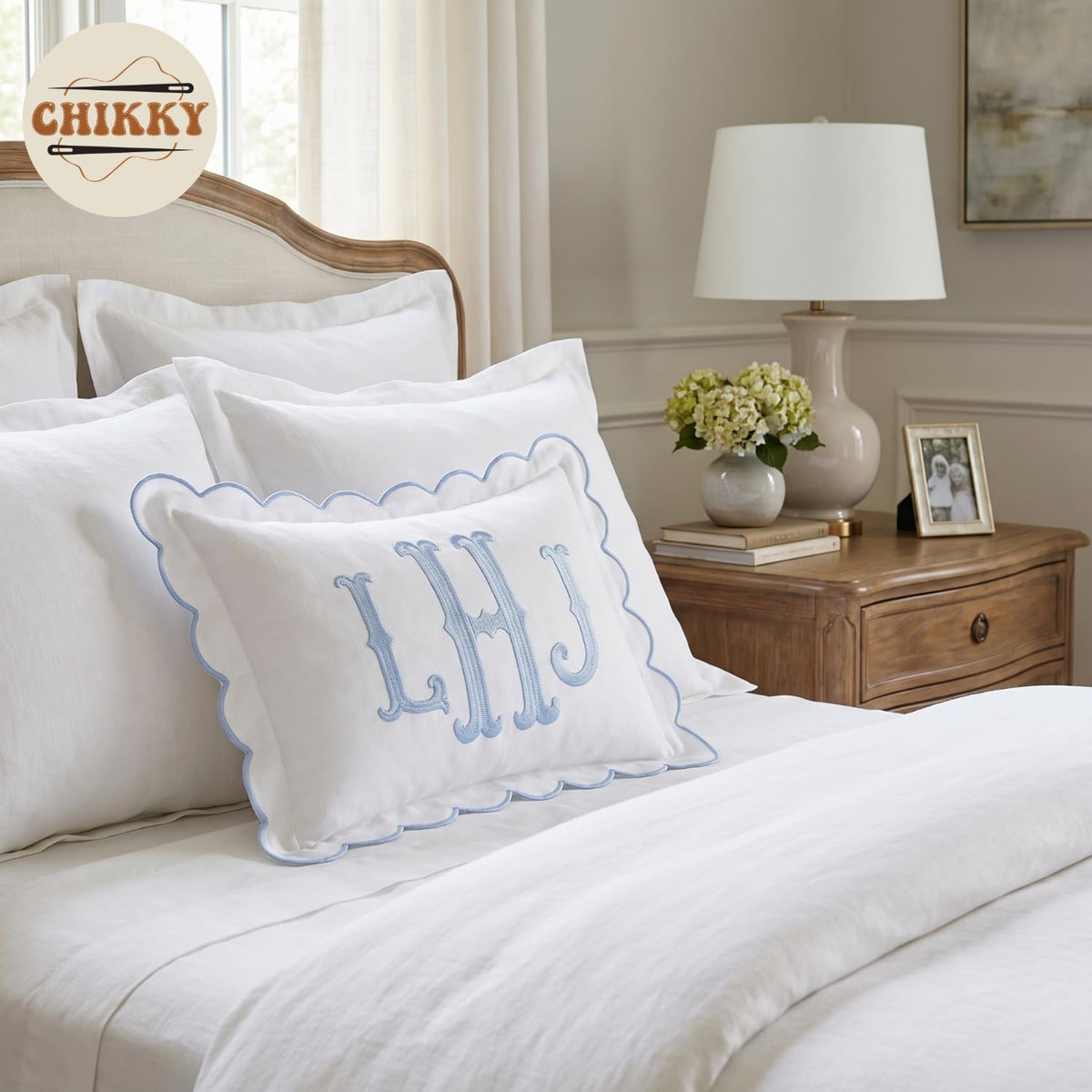 Personalized Embroidered Pillow Cover — image 5