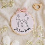 Personalized Embroidered Baby Name Hoop — 16 - custom photo — image 7