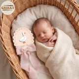Personalized Wooden Birth Announcement Sign — image 2