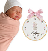 Personalized Embroidered Baby Name Hoop — 13
