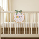 Personalized Embroidered Baby Name Hoop — 13 — image 6