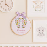 Personalized Embroidered Baby Name Hoop — 11 — image 7