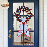 Patriotic Personalized Wreath Sash — 7-250 4th of July — image 4