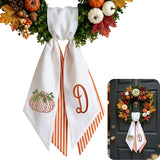 Halloween Personalized Wreath Sash
