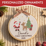 Personalized Baby's First Christmas Ornament — 1 — image 8