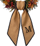 Halloween Personalized Wreath Sash
