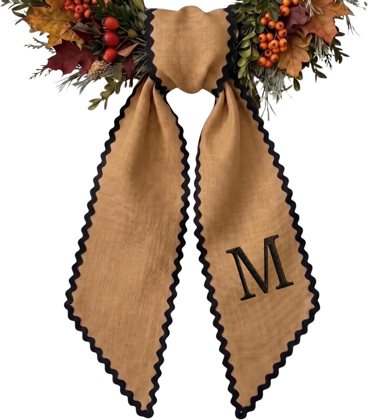 Halloween Personalized Wreath Sash