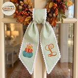 Autumn Personalized Wreath Sash — image 5