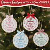 Personalized Baby's First Christmas Ornament — 9 — image 5