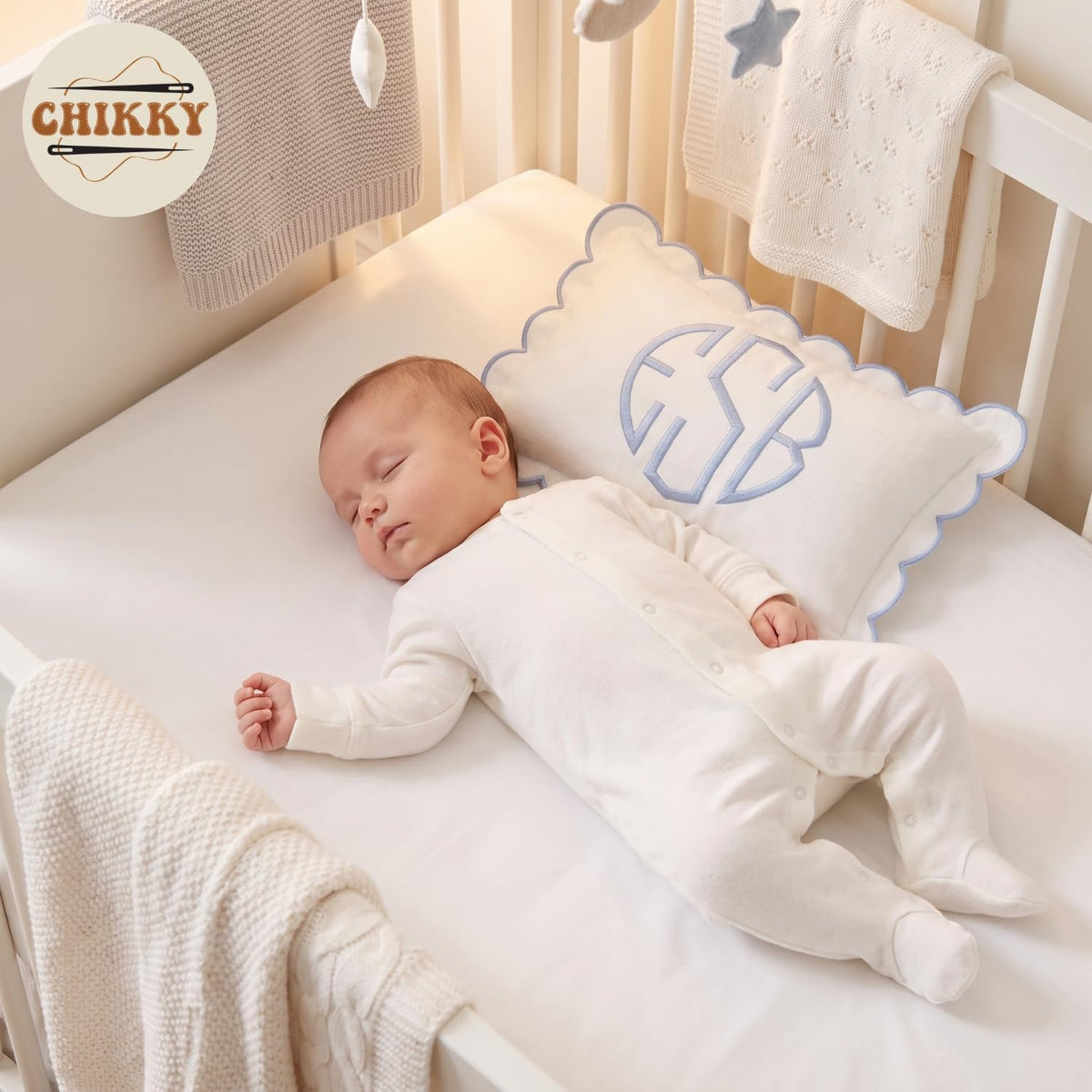 Personalized Embroidered Pillow Cover — 12 — image 3