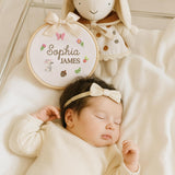 Personalized Embroidered Baby Name Hoop — 1 — image 4