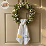 Monogram Personalized Wreath Sash — image 5