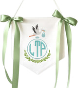 Personalized Embroidered Baby Name Banner — 14