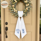 Christmas Personalized Wreath Sash — image 2