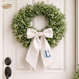 Monogram Personalized Wreath Sash — 3 - Monogram — image 5