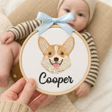 Personalized Embroidered Baby Name Hoop — 10 — image 5