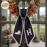 Halloween Personalized Wreath Sash — image 3